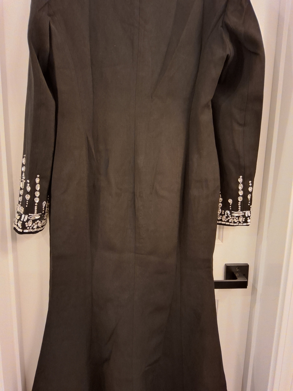 Black Embellished Long Wedding/Formal Dress - Picture 4 of 4
